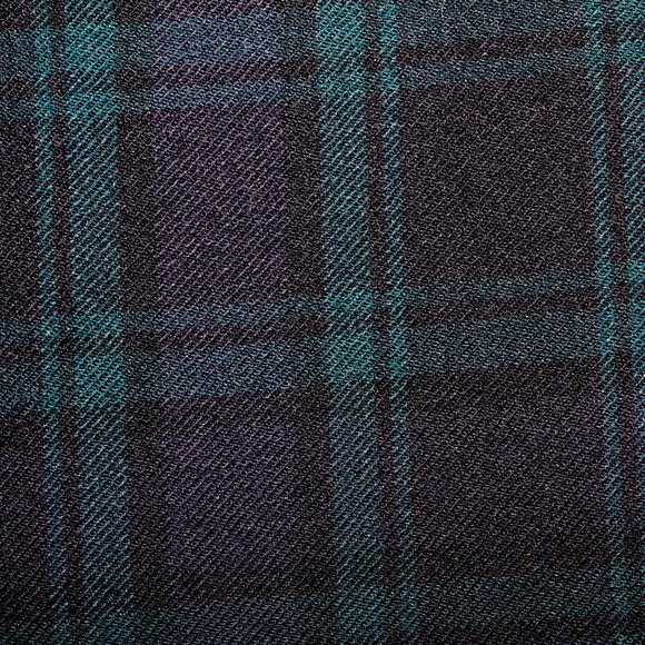 J. Crew Bi-Stretch Wool Tapered Pant in Black Watch Tartan - Picture 12 of 16